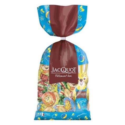 Chocolat De Pâques Au Lait œufs Assortiment Jacquot Le Sachet 400g à