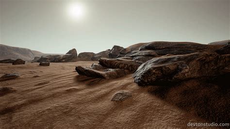 DevTon Mars Landscape Concept by DevTon Studio in Environments - UE4 ...