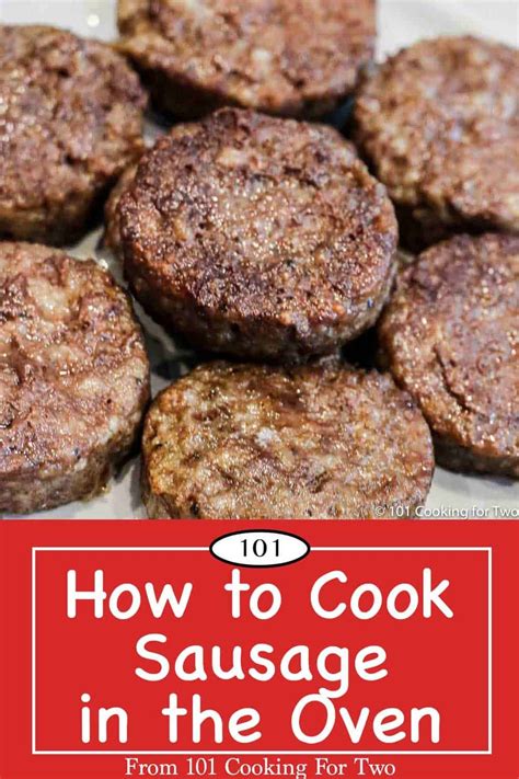 How To Cook Sausage In The Oven Artofit