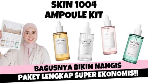 REVIEW SKIN 1004 AMPOULE KIT YouTube