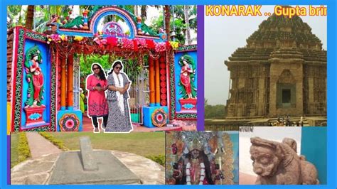 PURI To BHUBANESWAR SIDE SEEN ll KONARAK .. GUPTA BRINDABON ll MAA BHOBOTARINI ll KONARAK TEMPLE ...