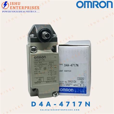 Omron Limit Switch OMRON LIMIT SWITCH D4A 4717N Wholesale Trader From