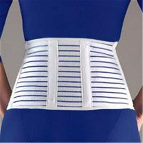 Lumbar Sacral Support White Large