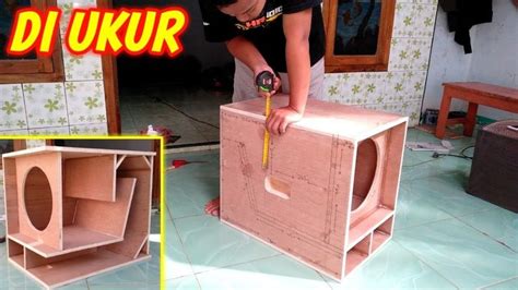 Pengukuran Skema Box Speaker Mini Scoop Inch Speaker Box Mini