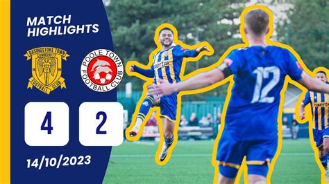 Goal Thriller Basingstoke Town Poole Town Match Highlights