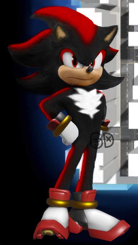 Made a Shadow Edit of a Movie Sonic Render. I didn't use Photoshop, I ...