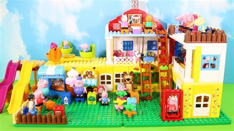 Peppa Pig Lego House Construction #5 - YouTube