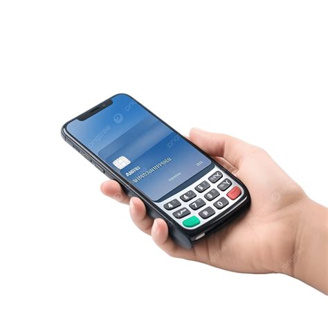 phone digital payment  illustration  rendering advertising png