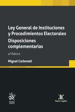 Libro Ley General De Instituciones Y Procedimientos Electorales