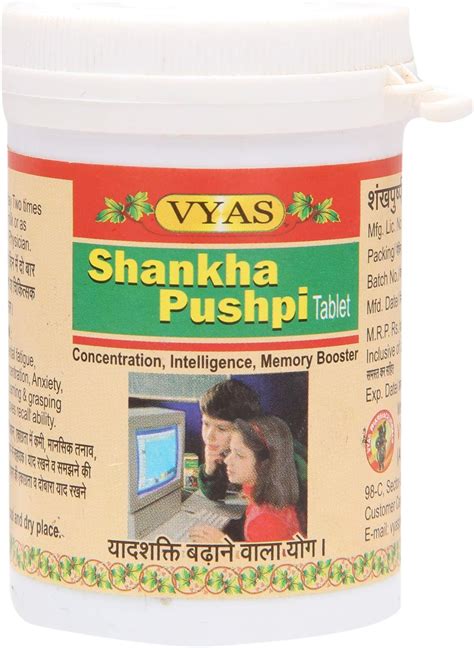 Buy Vyas Shankha Pushpi Tablets Pack Of Online At Lowest