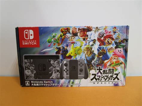 【傷や汚れあり】070）nintendo Switch ニンテンドー スイッチ 本体 大乱闘スマッシュブラザーズspecialセット ① の