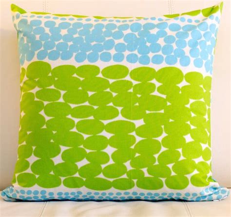 X Marimekko Pillow Cover Handmade Pattern Etsy Pillows