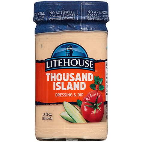 Litehouse Thousand Island Dressing And Dip 13 Fl Oz Jar Special