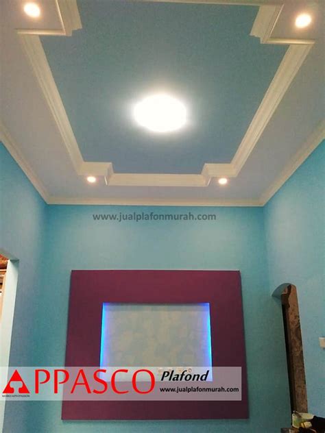 Desain Atap Plafon Minimalis Modern dengan GRC Ceiling Model Baki ...