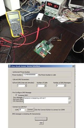 Glass break sensor device preview image | PDF