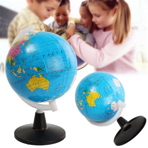 Ornaments World Globe Map Rotate World Globe Earth Geographic Map