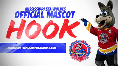 News: Mississippi Sea Wolves Introduce “Hook” as the Official Mascot - Mississippi Sea Wolves