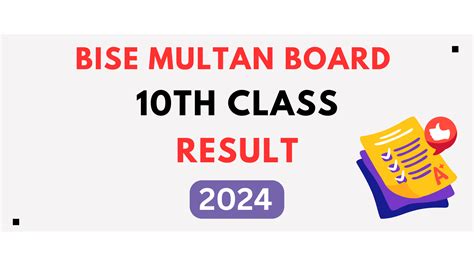 BISE Multan Board 10th Class Result 2024