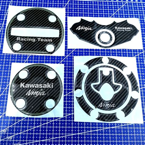 Jual Stiker Timbul Kawasaki Ninja Rr Ninja New Old Ninja Zx Emblem