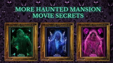 More Haunted Mansion Movie Easter Eggs And News Youtube