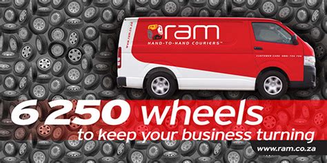 RAM Couriers Numbers Campaign :: Behance