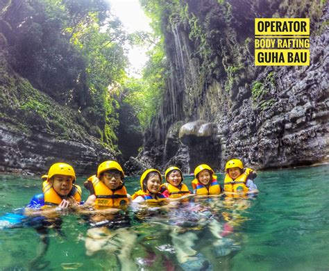 Harga Paket Body Rafting Green Canyon Operator Body Rafting Guha Bau