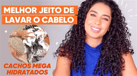 COMO LAVAR O CABELO CACHEADO CORRETAMENTE JULIANA LOUISE YouTube