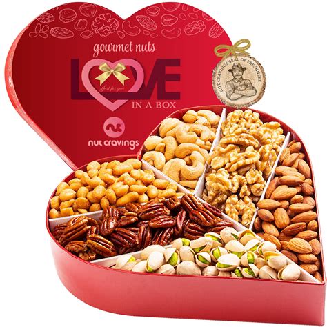 Buy Nut Cravings Gourmet Collection Mixed Nuts Heart Shaped T