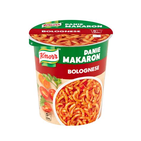 Danie Makaron Bolognese Knorr G Polski Sklep W Norwegii Polmarket No