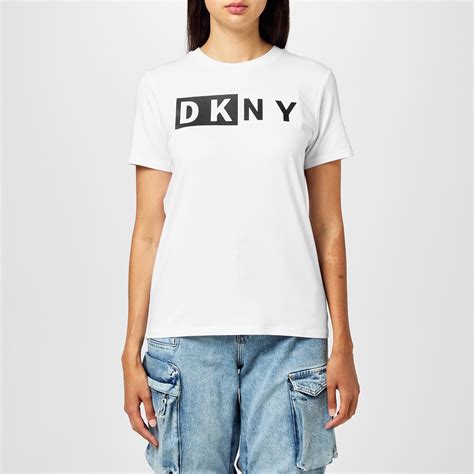 DKNY | DKNY Logo T Shirt | Regular Fit T-Shirts | SportsDirect.com