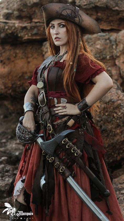 Steampunk Female Pirate