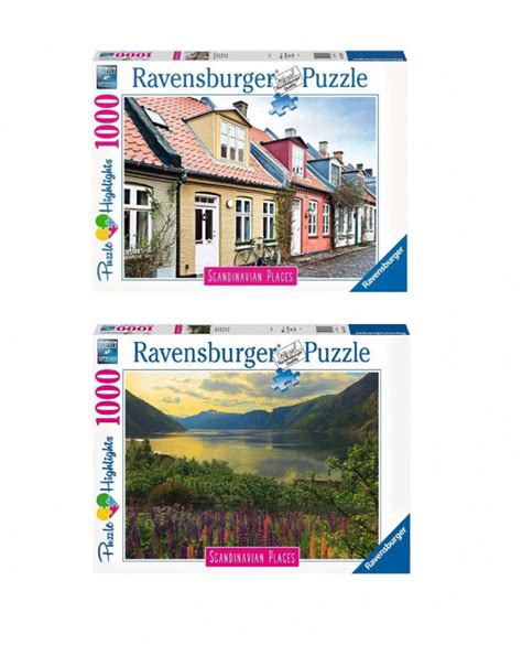 Ravensburger Puzzle Zestaw 2x1000 El Ravensburger Sklep EMPIK