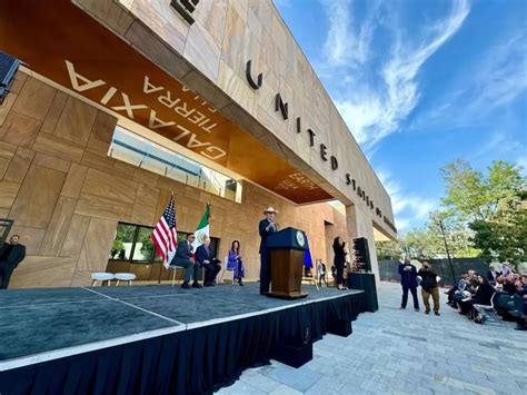 Nueva Embajada De Estados Unidos En México Símbolo De Nuestros Lazos