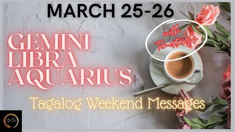 March 25 26 2023 Air Signs ♊️gemini♎️libra♒️aquarius🌈 Weekend