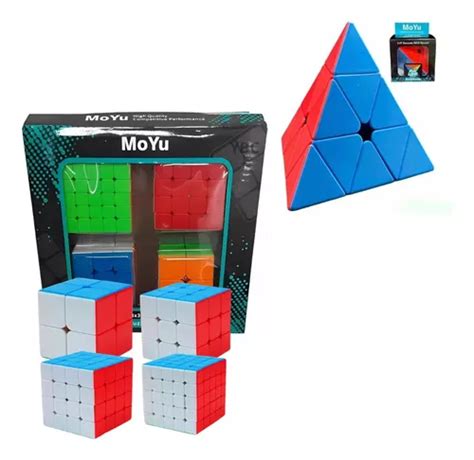 Box Cubo Mágico 2x2 3x3 4x4 5x5 pyraminx Profissional