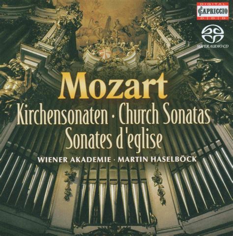 Kirchensonaten Haselböck Martin Wak Mozart Wolfgang Amadeus Amazon