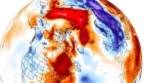 Es pleno invierno en el hemisferio norte y podrías estar en el Polo con