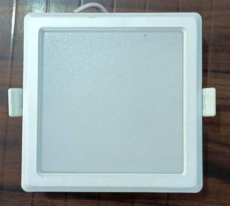 Square Cool White Syska LED Slim Panel Light For Outdoor Model Name