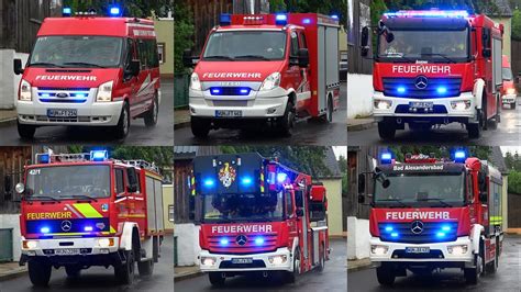 Brand An Schule Einsatz Bung In Tr Stau Youtube