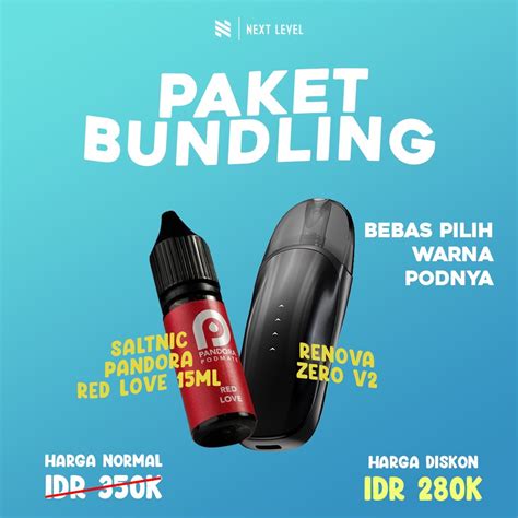 Jual Paket Bundling Renova Zero Dan Pandora Red Love Shopee Indonesia