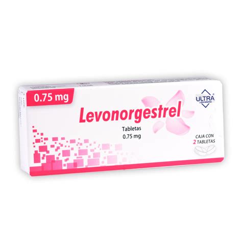 Medically Levonogestrel 0 75 Mg C 2 Tab Farmacia A Domicilio