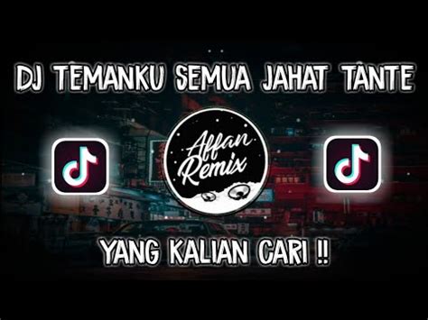 DJ Old Temanku Semua Pada Jahat Tante X Enak Dong Slow Viral Tik Tok