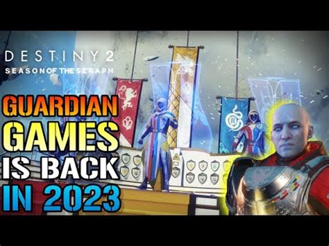 Destiny 2 Guardian Games Is Back IN 2023 Light Fall Release Date Is