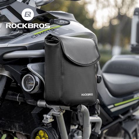 Rockbros Motorcycle Bag Waterproof Luggage Saddlebags 45l Large