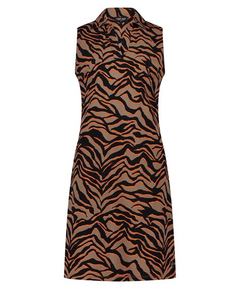 Lady Day Dress Doda Zebra Print Sunrise Chique Damesjurk