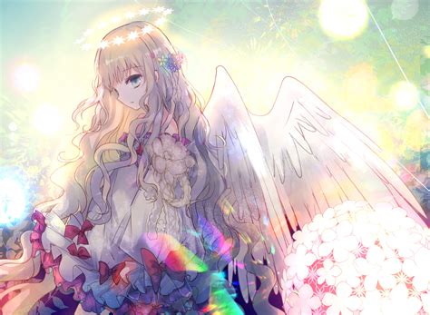 Anime Girl Angel Wings