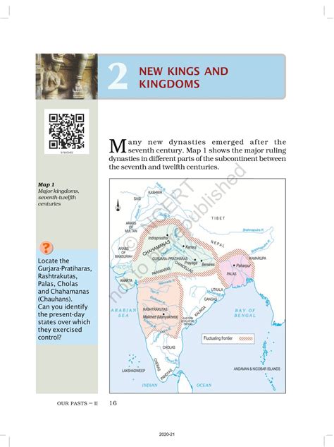 New Kings And Kingdoms NCERT Book Of Class 7 Our Pasts II