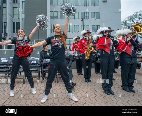 Vineland Cheerleaders Welcome Kansas City Chiefs Super Bowl Champion