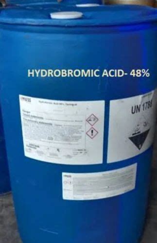 Hydrobromic Acid 48 Hbr At Rs 185 Kg Hydrobromic Acid In Mumbai ID