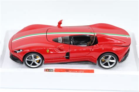 Burago Signature Series Ferrari Monza Sp Red Colour With Italian